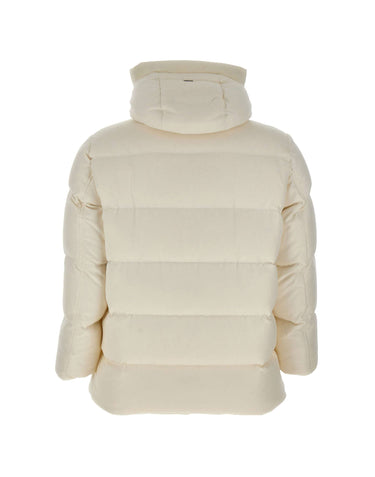 Piumino in misto seta e cashmere PI001382U 380871200 HERNO 