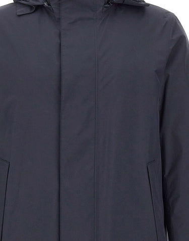 HERNO Parka in 2 Layer Gore-tex BLUE Uomo 