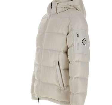 HERNO Piumino Polar Tech con cappuccio WHITE Uomo 