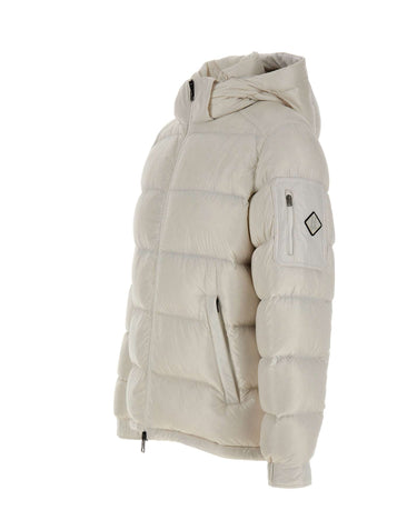 HERNO Piumino Polar Tech con cappuccio WHITE Uomo 