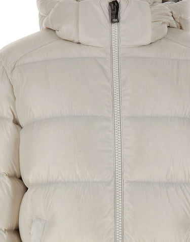 HERNO Piumino Polar Tech con cappuccio WHITE Uomo 