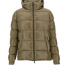 HERNO Piumino Polar Tech con cappuccio GREEN Uomo 
