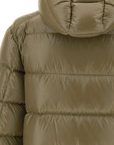 HERNO Piumino Polar Tech con cappuccio GREEN Uomo 