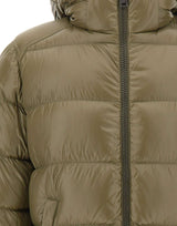 HERNO Piumino Polar Tech con cappuccio GREEN Uomo 