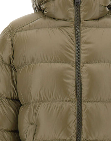 HERNO Piumino Polar Tech con cappuccio GREEN Uomo 