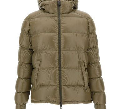 HERNO Piumino Polar Tech con cappuccio GREEN Uomo 
