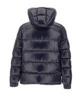 HERNO Piumino Polar Tech con cappuccio BLUE Uomo 