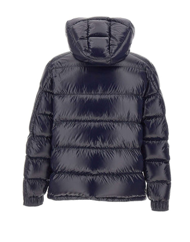 HERNO Piumino Polar Tech con cappuccio BLUE Uomo 