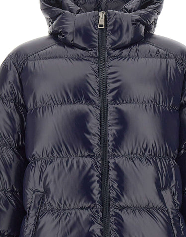 HERNO Piumino Polar Tech con cappuccio BLUE Uomo 
