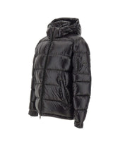 HERNO Piumino Polar Tech con cappuccio BLACK Uomo 