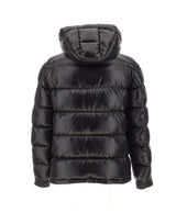 HERNO Piumino Polar Tech con cappuccio BLACK Uomo 