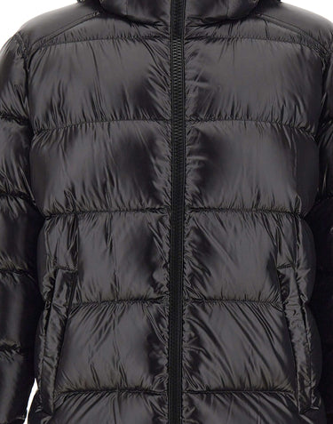 HERNO Piumino Polar Tech con cappuccio BLACK Uomo 