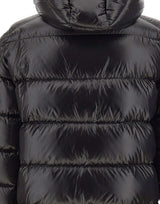 HERNO Piumino Polar Tech con cappuccio BLACK Uomo 