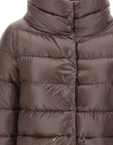 HERNO Piumino in nylon BROWN Donna 