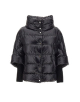 HERNO Piumino ampio BLACK Donna 