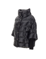 HERNO Piumino ampio BLACK Donna 