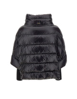 HERNO Piumino ampio BLACK Donna 