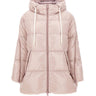 HERNO Piumino in nylon laccato Pink Donna 