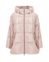 HERNO Piumino in nylon laccato Pink Donna 