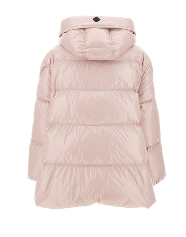 HERNO Piumino in nylon laccato Pink Donna 