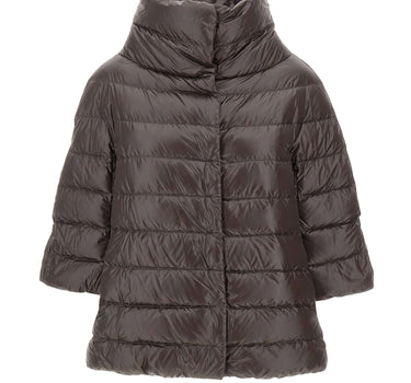 HERNO Piumino "Aminta" BROWN Donna 