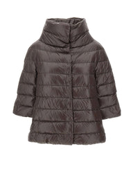 HERNO Piumino "Aminta" BROWN Donna 