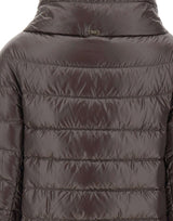HERNO Piumino "Aminta" BROWN Donna 