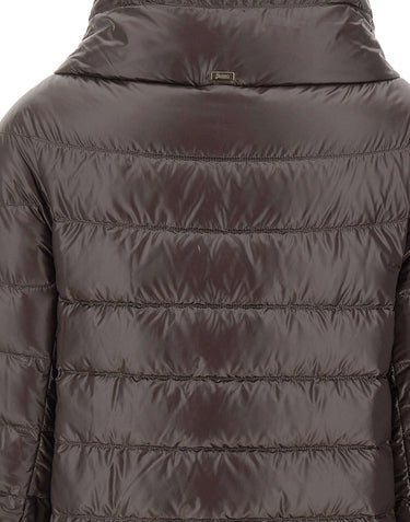 HERNO Piumino "Aminta" BROWN Donna 
