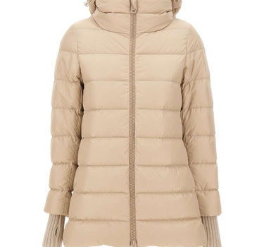 HERNO Piumino "A-Shape Chamonix" BEIGE Donna 