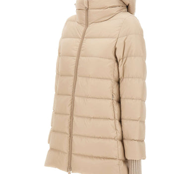 HERNO Piumino "A-Shape Chamonix" BEIGE Donna 