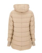 HERNO Piumino "A-Shape Chamonix" BEIGE Donna 