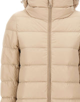 HERNO Piumino "A-Shape Chamonix" BEIGE Donna 