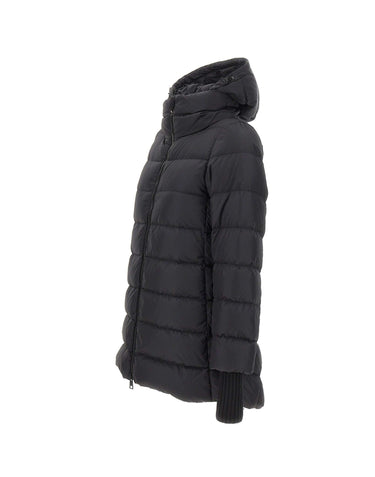 HERNO Piumino "A-Shape Chamonix" BLACK Donna 