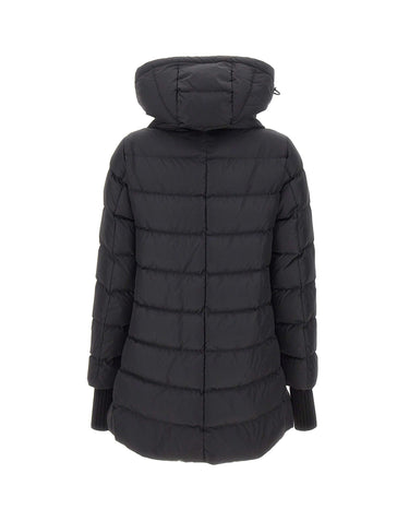HERNO Piumino "A-Shape Chamonix" BLACK Donna 