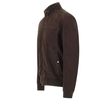 HERNO Giacca con collo alto BROWN Uomo 