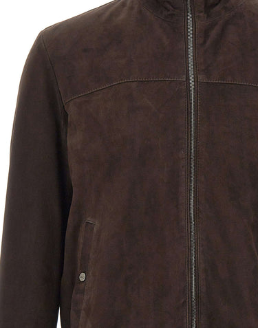 HERNO Giacca con collo alto BROWN Uomo 
