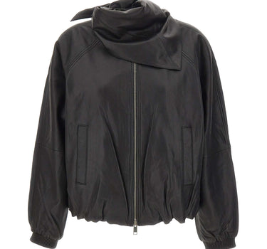 HERSKIND Giacca in pelle "Yvette" BLACK Donna 