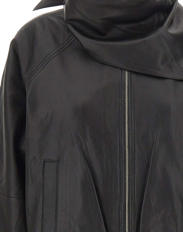 HERSKIND Giacca in pelle "Yvette" BLACK Donna 
