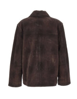 HERSKIND Giacca in pelle scamosciata "Manon" BROWN Donna 