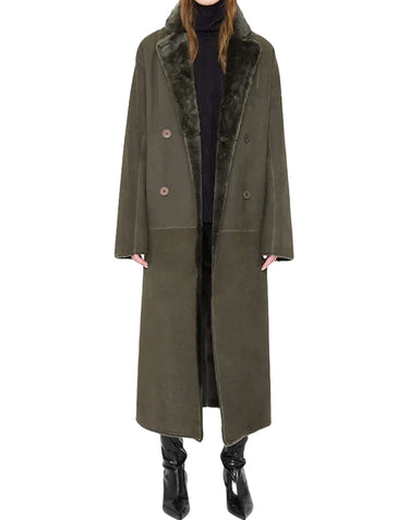 HISO Cappotto reversibile "Danielle" GREEN Donna 