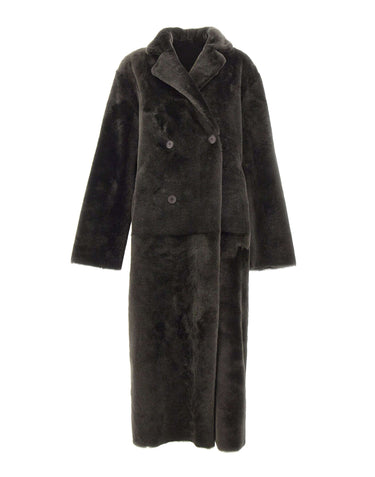 HISO Cappotto reversibile "Danielle" GREEN Donna 