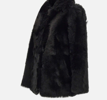 HISO Pelliccia "Milkyway nappa" BLACK Donna 