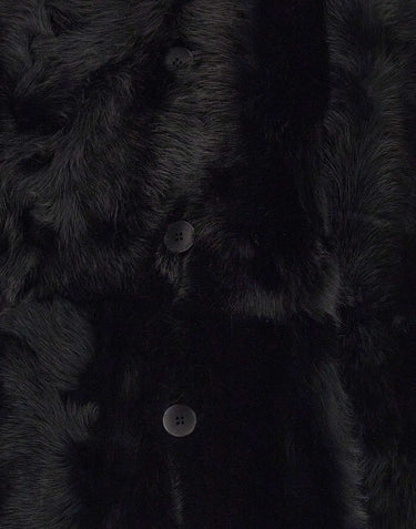 HISO Pelliccia "Milkyway nappa" BLACK Donna 