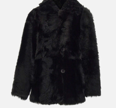 HISO Pelliccia "Milkyway nappa" BLACK Donna 