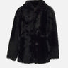 HISO Pelliccia "Milkyway nappa" BLACK Donna 