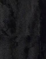 HISO Pelliccia "Milkyway nappa" BLACK Donna 