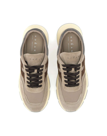 HOGAN Sneakers "Hyperlight" BROWN Uomo 