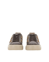 HOGAN Sneakers "H-Stripes" BROWN Uomo 