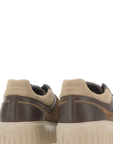 HOGAN Sneakers "H-Stripes" BROWN Uomo 