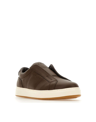 HOGAN Sneakers "H-TV" BROWN Uomo 